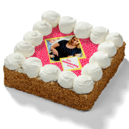 Slagroomtaart "Moederdag"