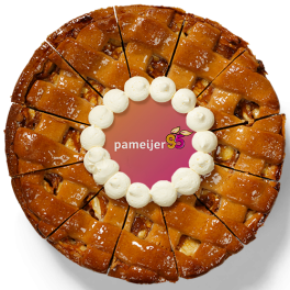 Appeltaart "Pameijer 95 jaar"