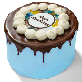 Dripcake Geboorte ''Blauw''