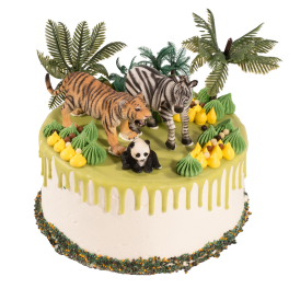 3D kindertaart "Jungle" 