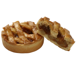 Mini appeltaartjes per post