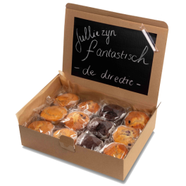Muffin box "Schoolbord"
