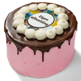Dripcake Geboorte ''Roze''