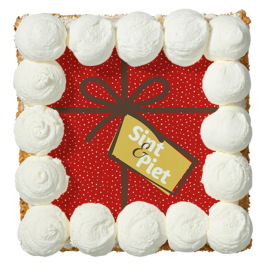 Slagroomtaart ''Sint & Piet''